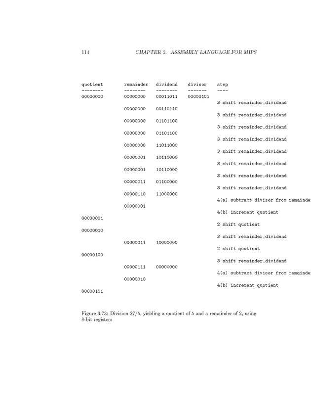 Computer Organization with MIPS - Page 114